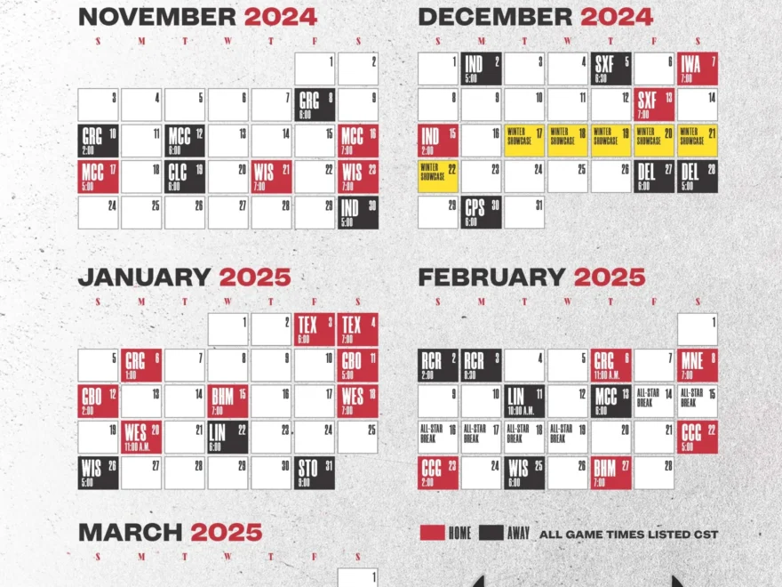 Windy City Bulls Announce 2025 26 Season Schedule Windy City Bulls
