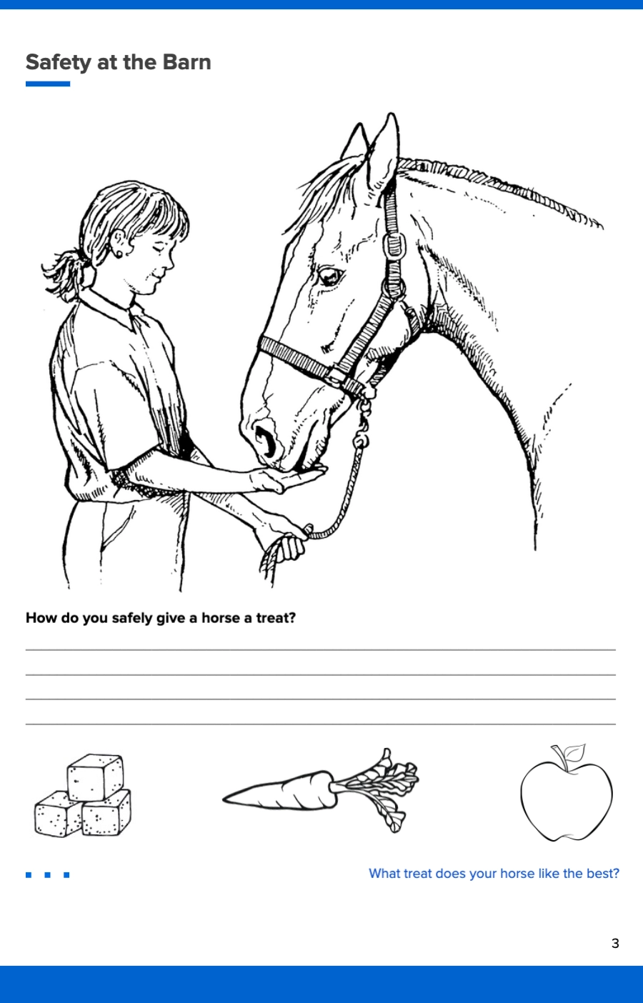 Trail Riding Safety Printable Sheet Trail Riding Safety Printable Sheet