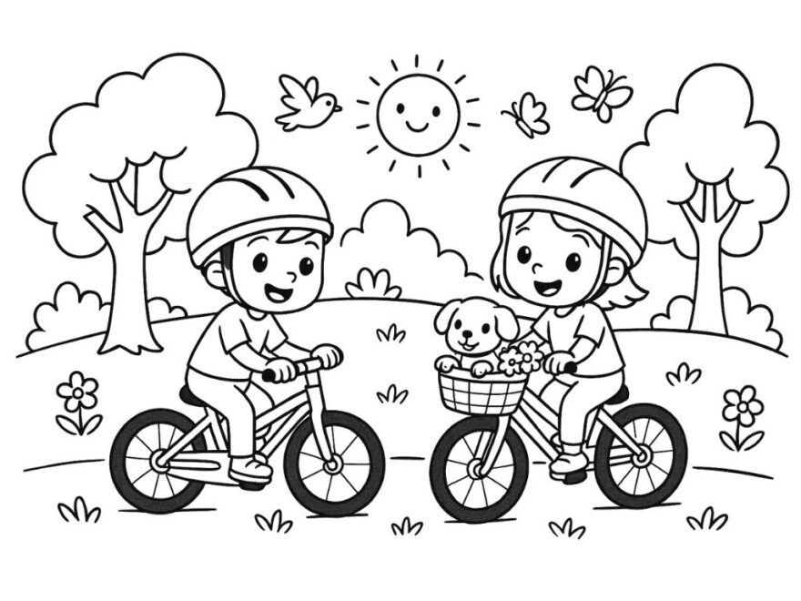 15 Summer Coloring Pages Printable PDF Free Fun For Kids