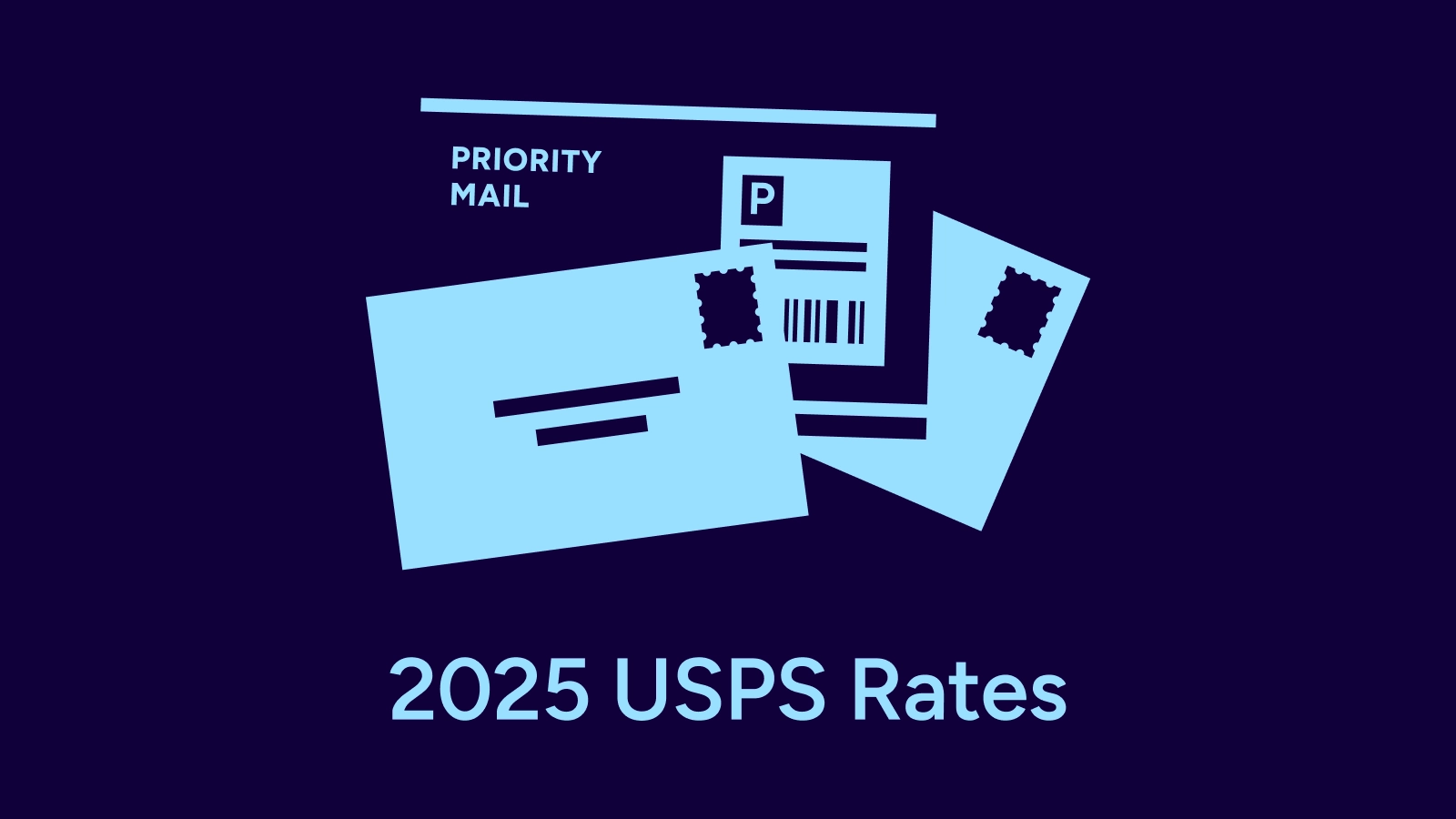 2025 USPS Rate And Service Changes Stamps