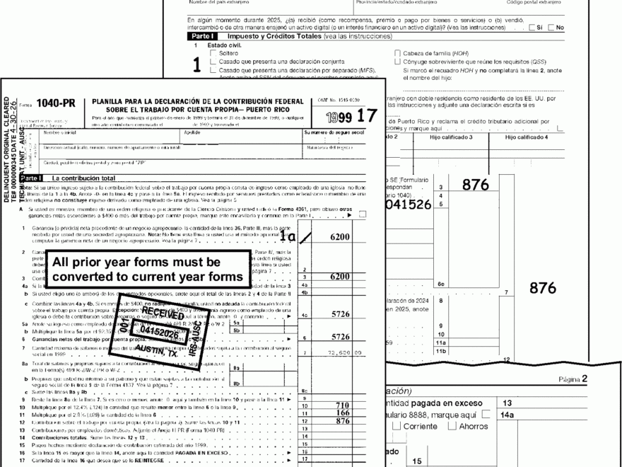 3 21 3 Individual Income Tax Returns Internal Revenue Service
