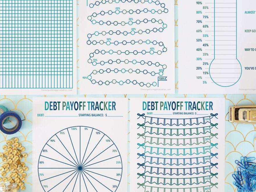 5 Free Debt Payoff Tracker Printables Free Organizing Printables
