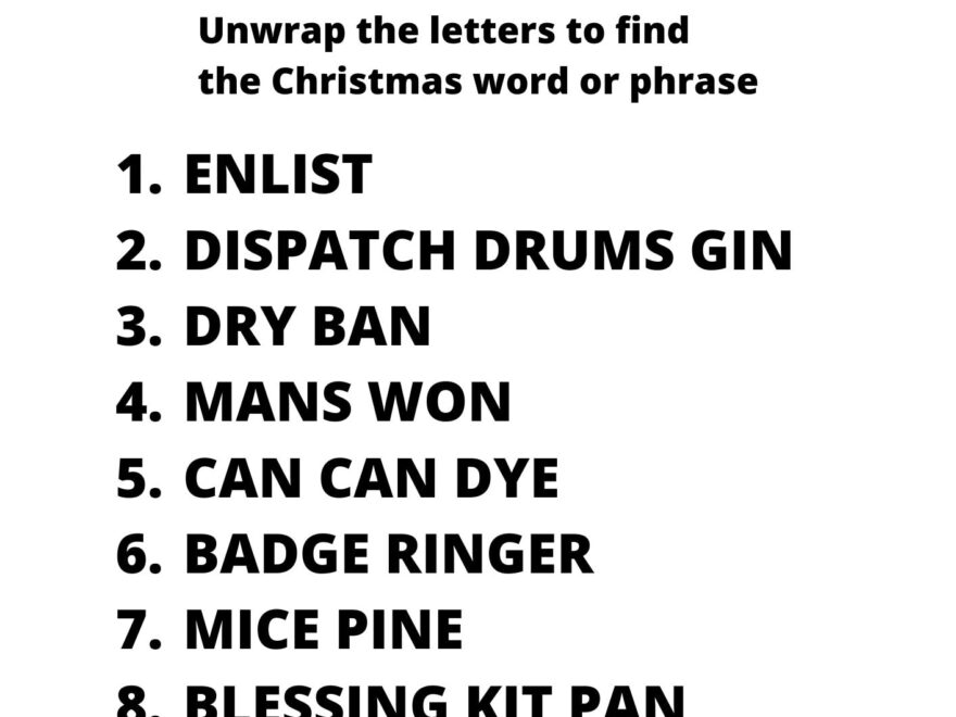 50 Christmas Quiz Questions Printable Picture Rounds 2025