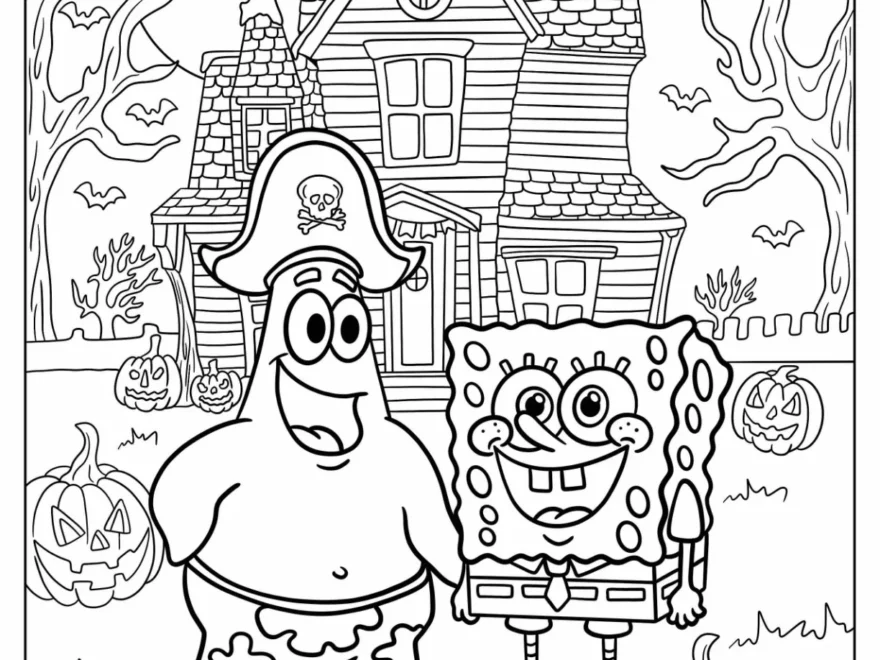 58 SpongeBob Coloring Pages Free PDF Printables