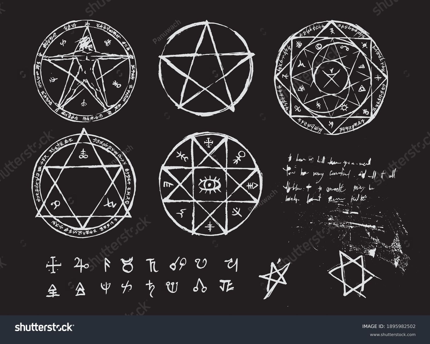 Printable Apocalyptic Signs Demons