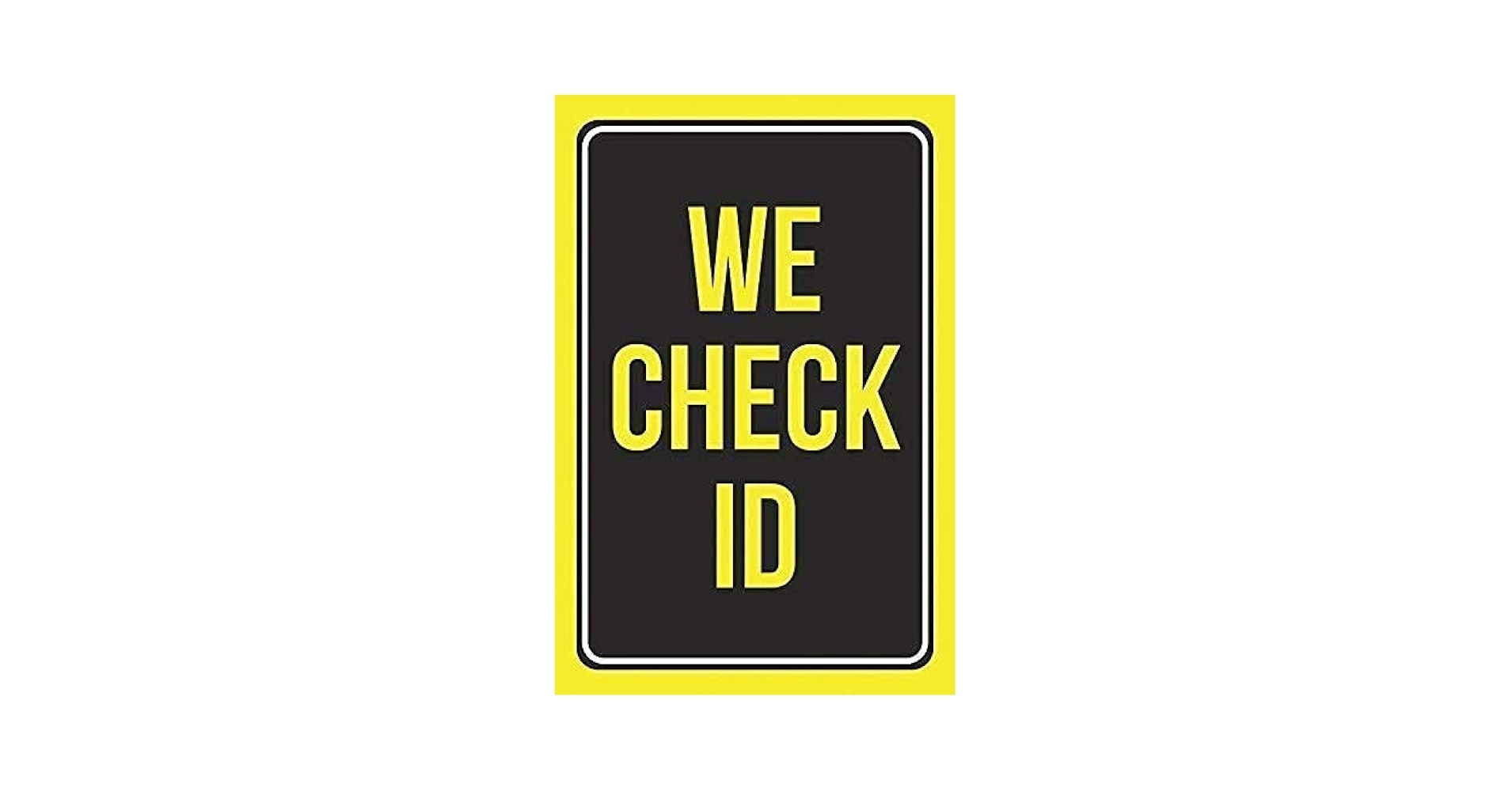 We Id Printable Sign
