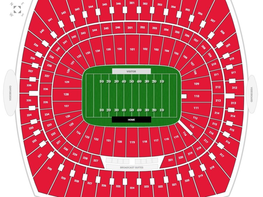Arrowhead Stadium Seating Charts RateYourSeats