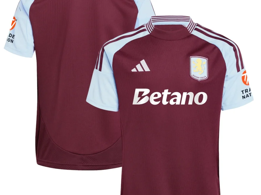 Aston Villa Adidas Home Shirt 2024 25