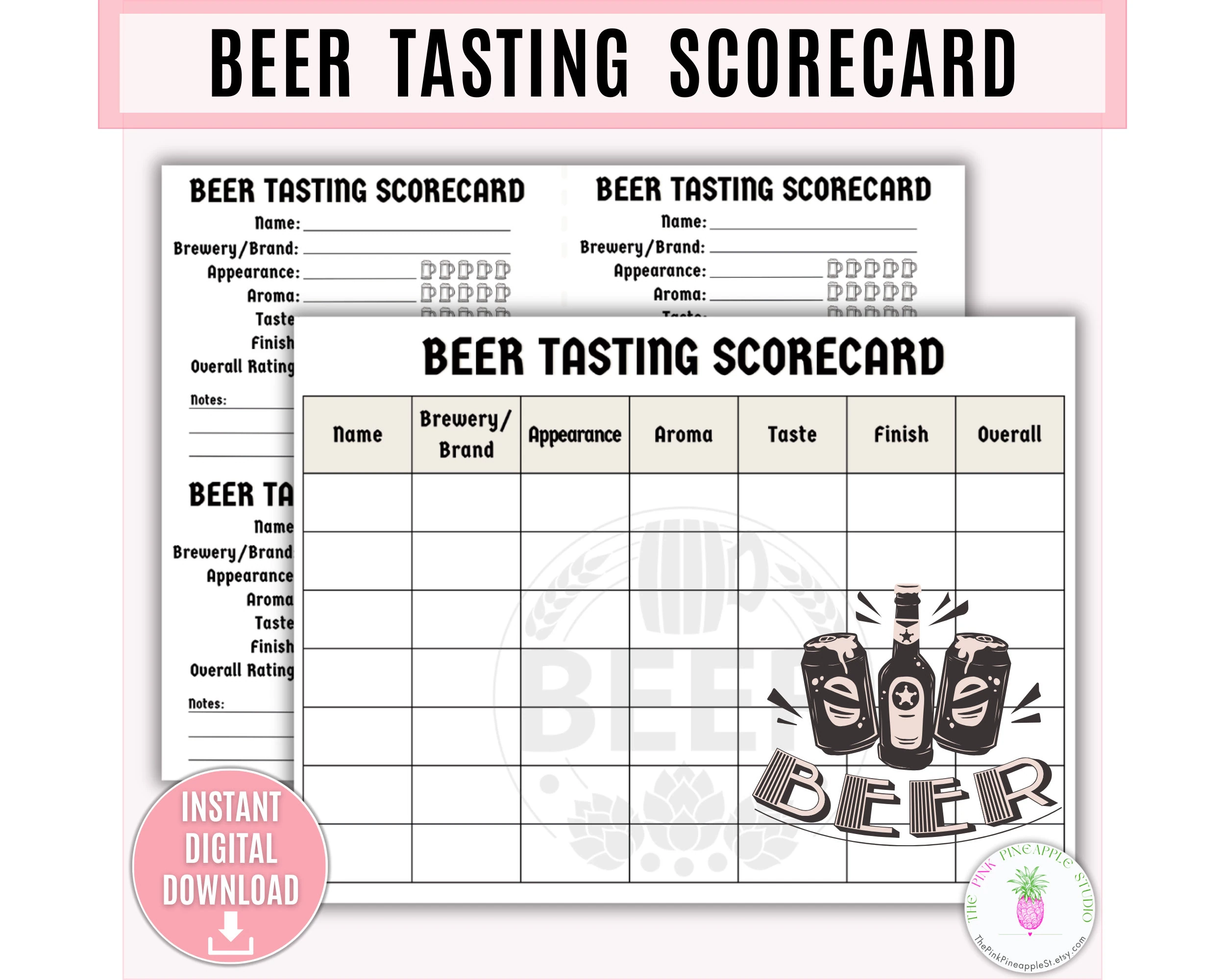 Beer Tasting Scorecard Printable Template Beer Party Food Tasting Game Beer Judging Sheet Beer Competition Ballot Brewery Tasting Flight Etsy Beer Tasting Scorecard Printable Template Beer Party Food Tasting Game Beer Judging Sheet Beer Competition Ballot Brewery Tasting Flight Etsy