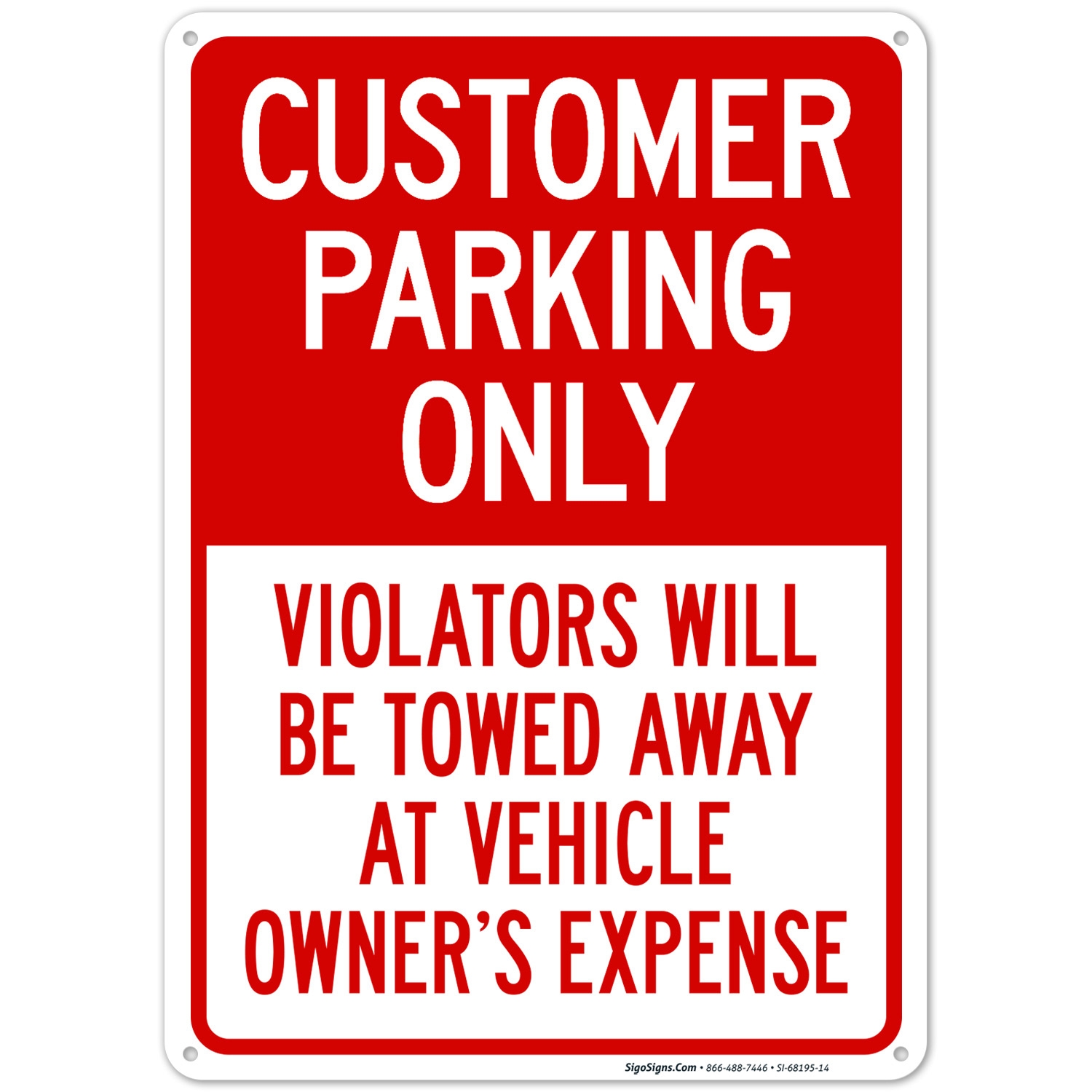 Client Parking Signs Printable