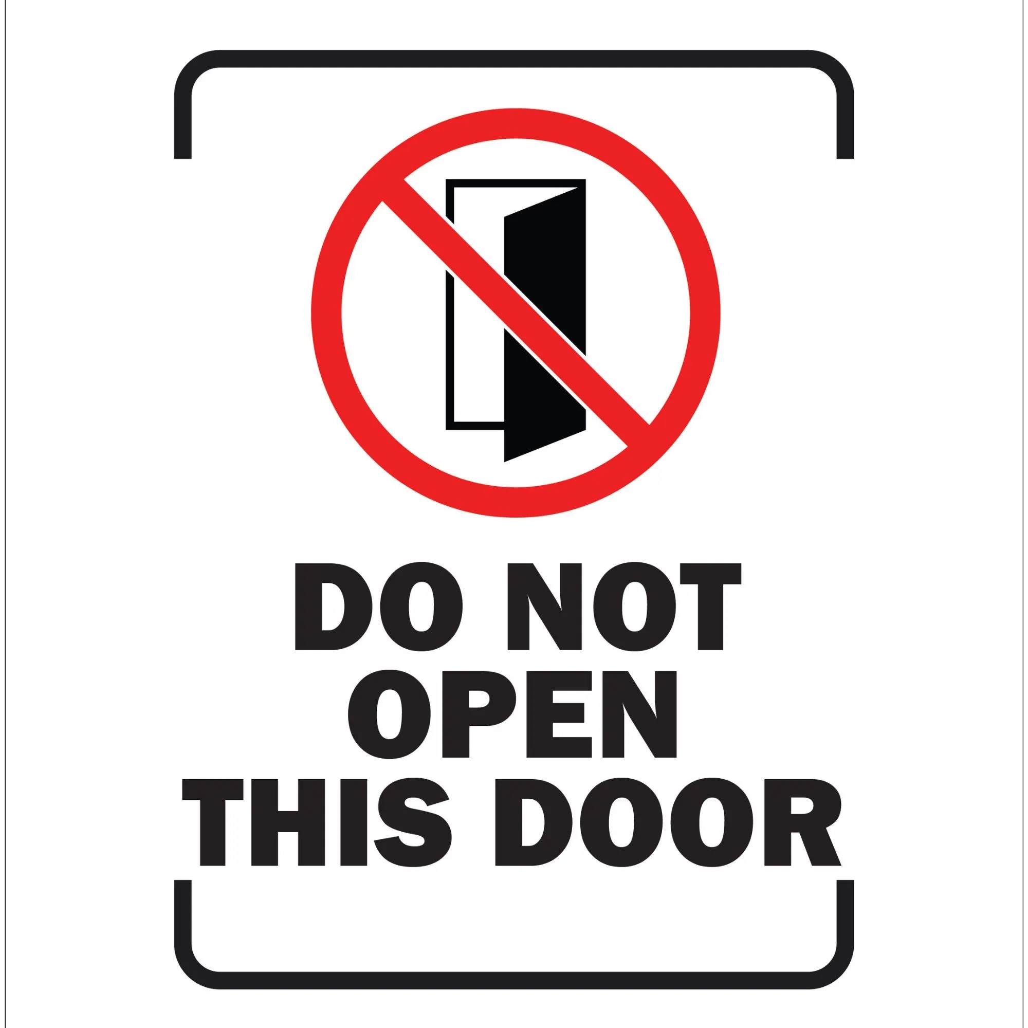 Printable Do Not Enter Door Signs