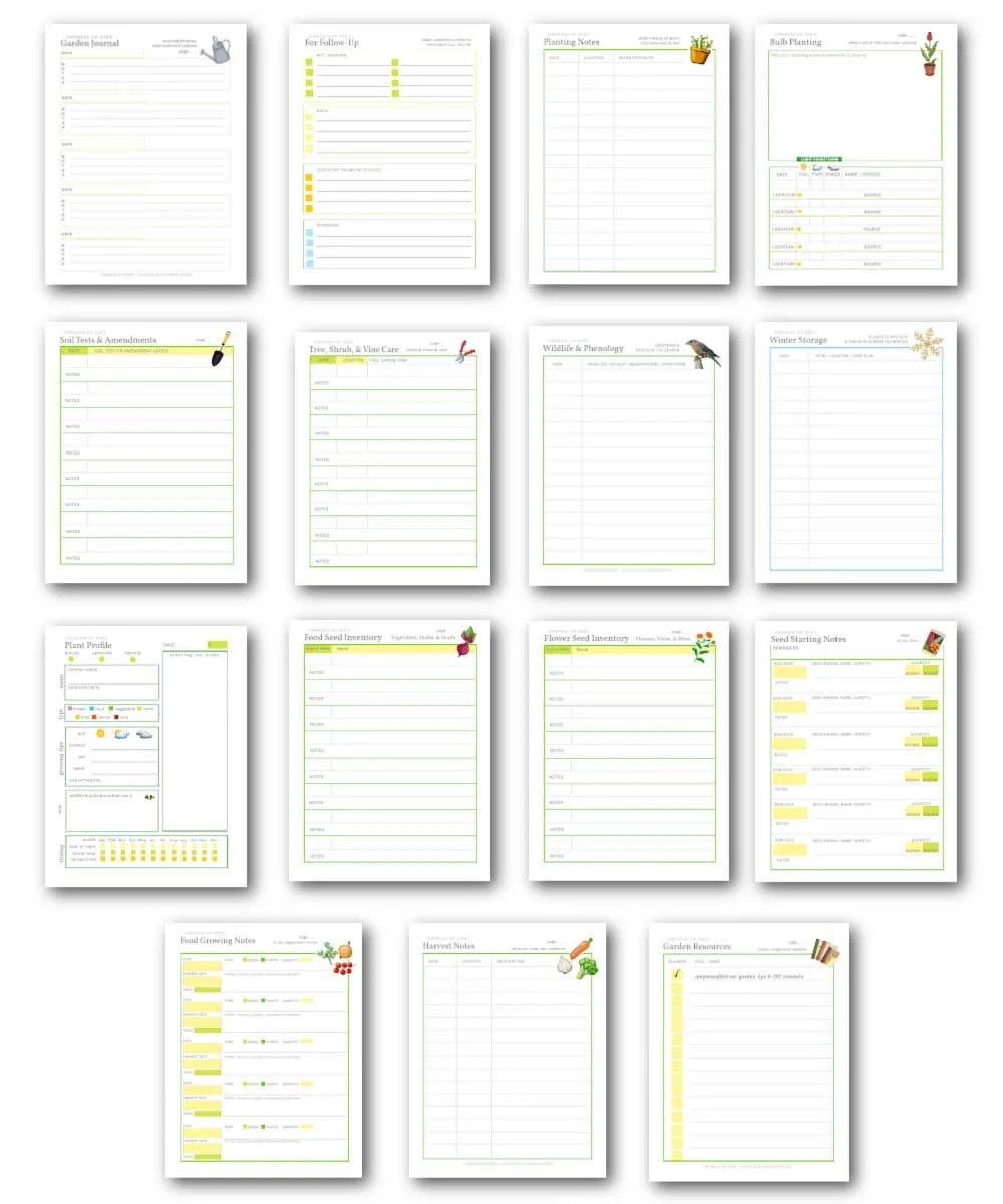 Beautiful Free Printable Garden Planner Beautiful Free Printable Garden Planner