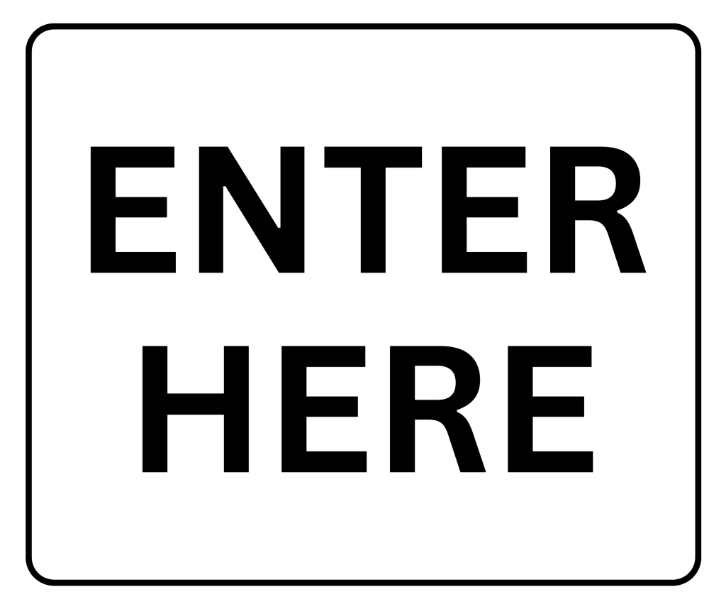 Enter Here Sign Printable Templates Free PDF Downloads 