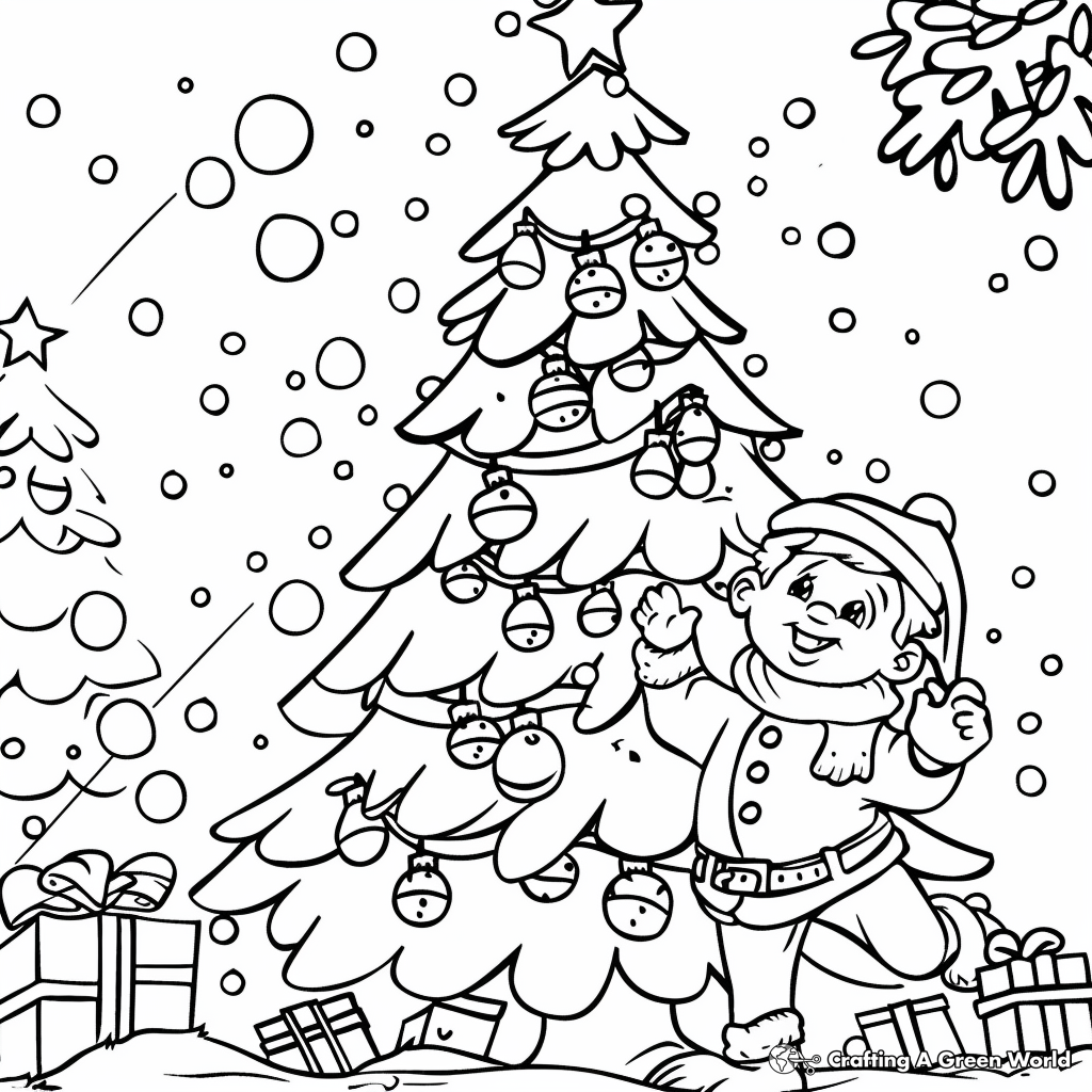Feliz Navidad Coloring Pages Free Printable 