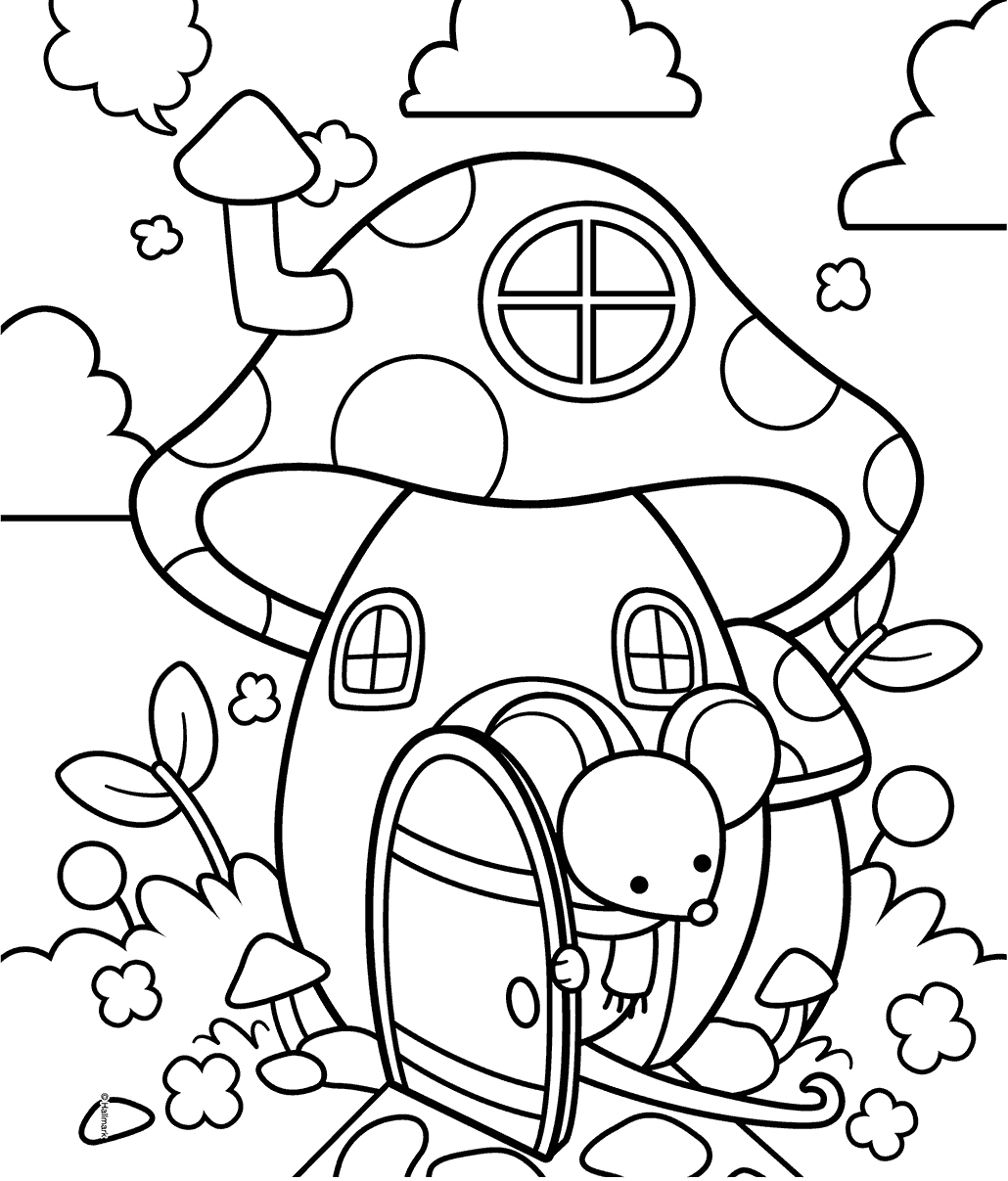 Preschool Outdoor Coloring Sheets Free Printable