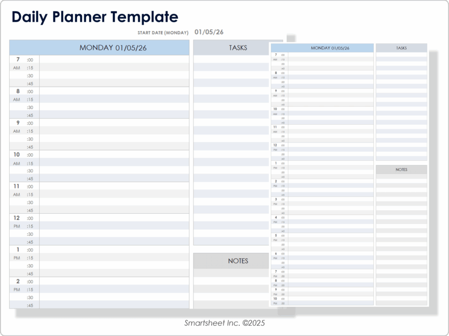 Free Excel Calendar Templates