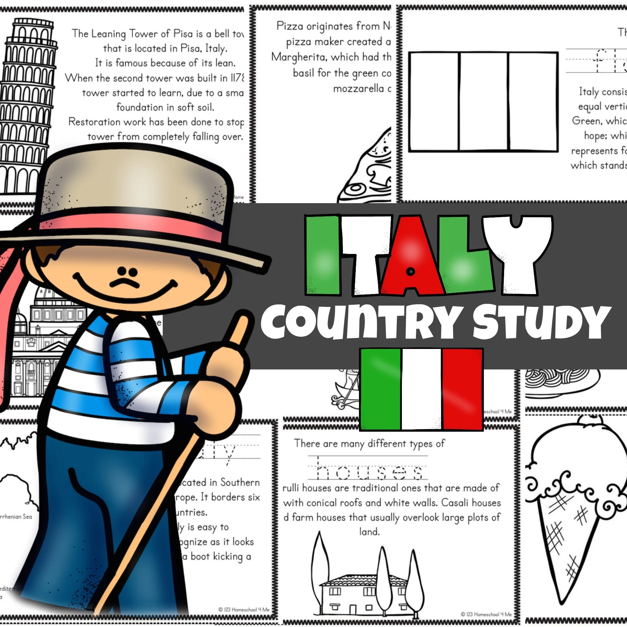 FREE Free Italy Printables Read Color And Learn About Italy For Kids FREE Free Italy Printables Read Color And Learn About Italy For Kids