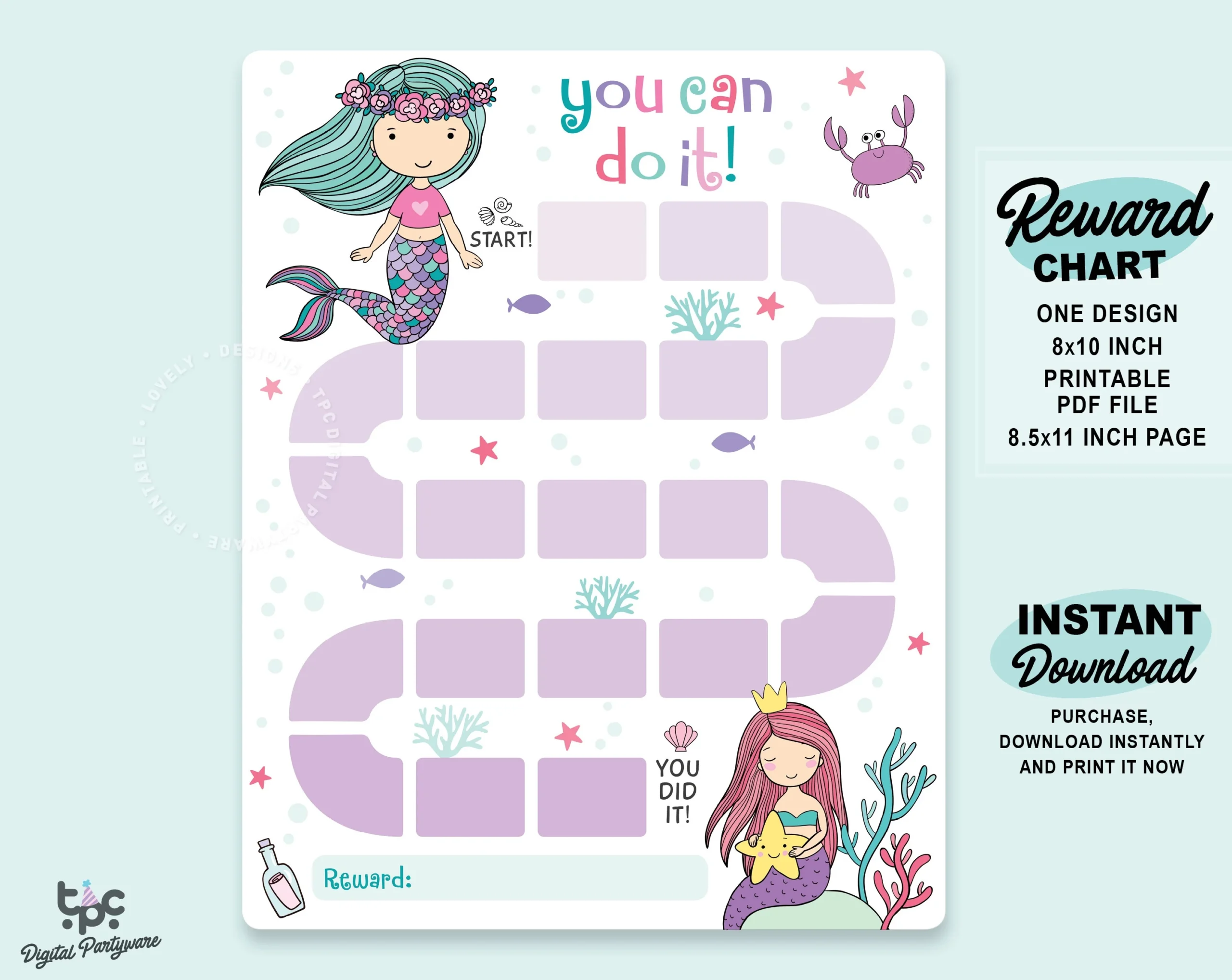 Free Mermaid Printable Behavior Chart Free Printable Charts Free Mermaid Printable Behavior Chart Free Printable Charts