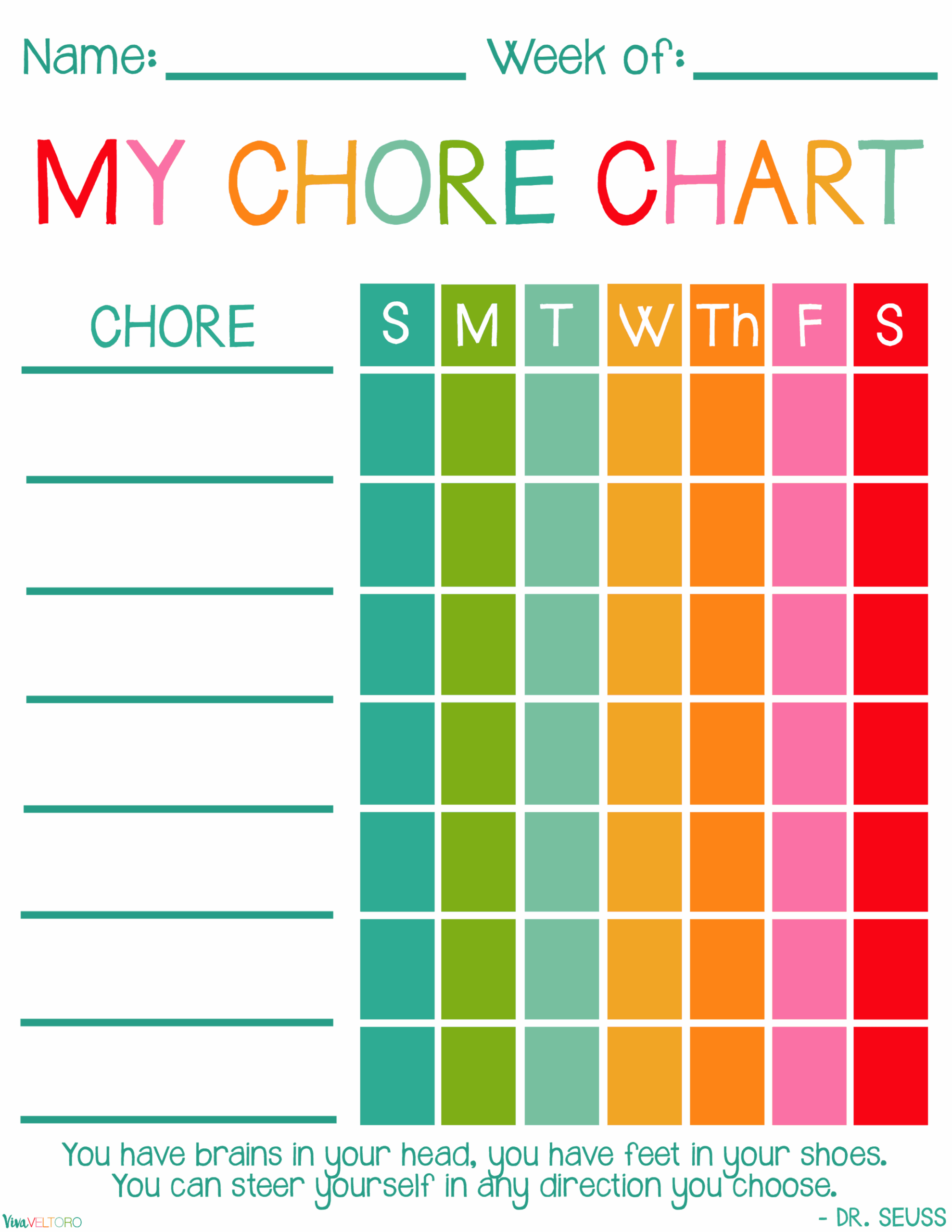 Free Printable Chore Charts For Kids Viva Veltoro Free Printable Chore Charts For Kids Viva Veltoro