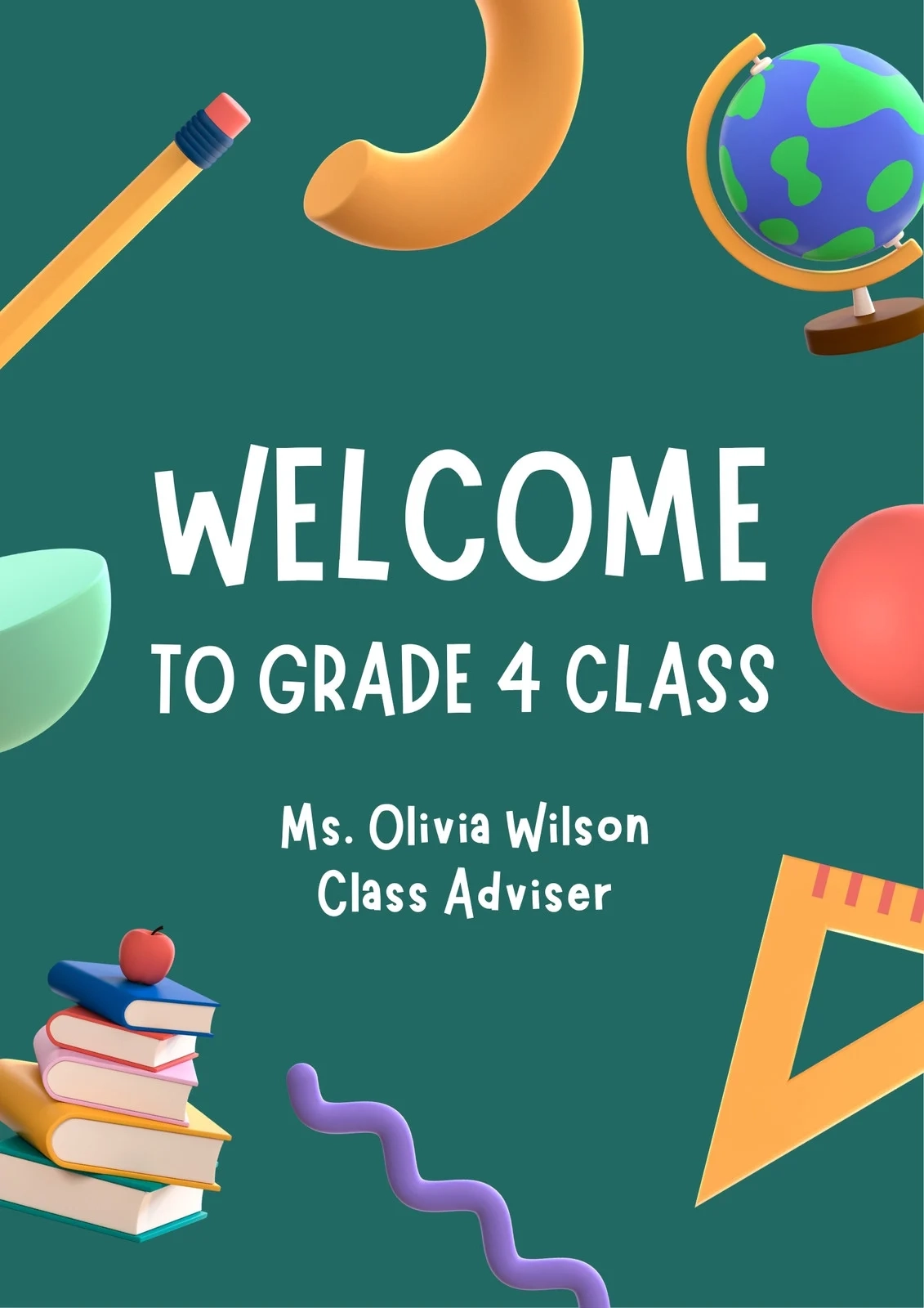 Classroom Door Sign Printable