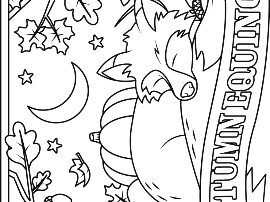 Free Printable Fall Coloring Pages Sheets