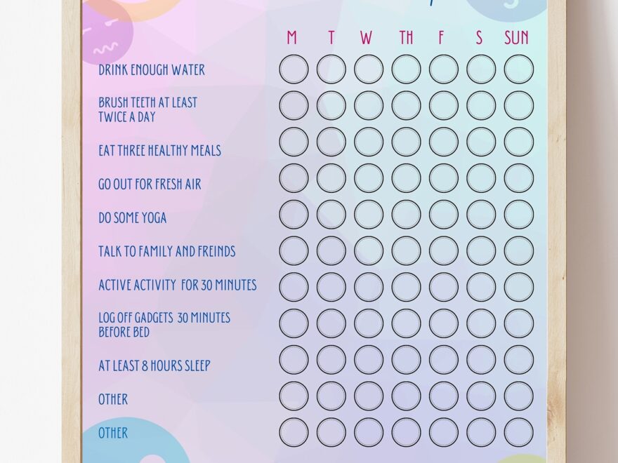 Free Printable Mental Health Planner Sweet Pea