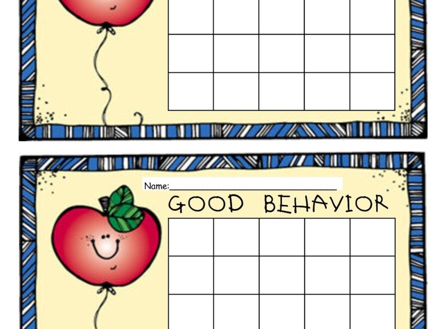 Free Printable Reward And Incentive Charts Worksheets Library