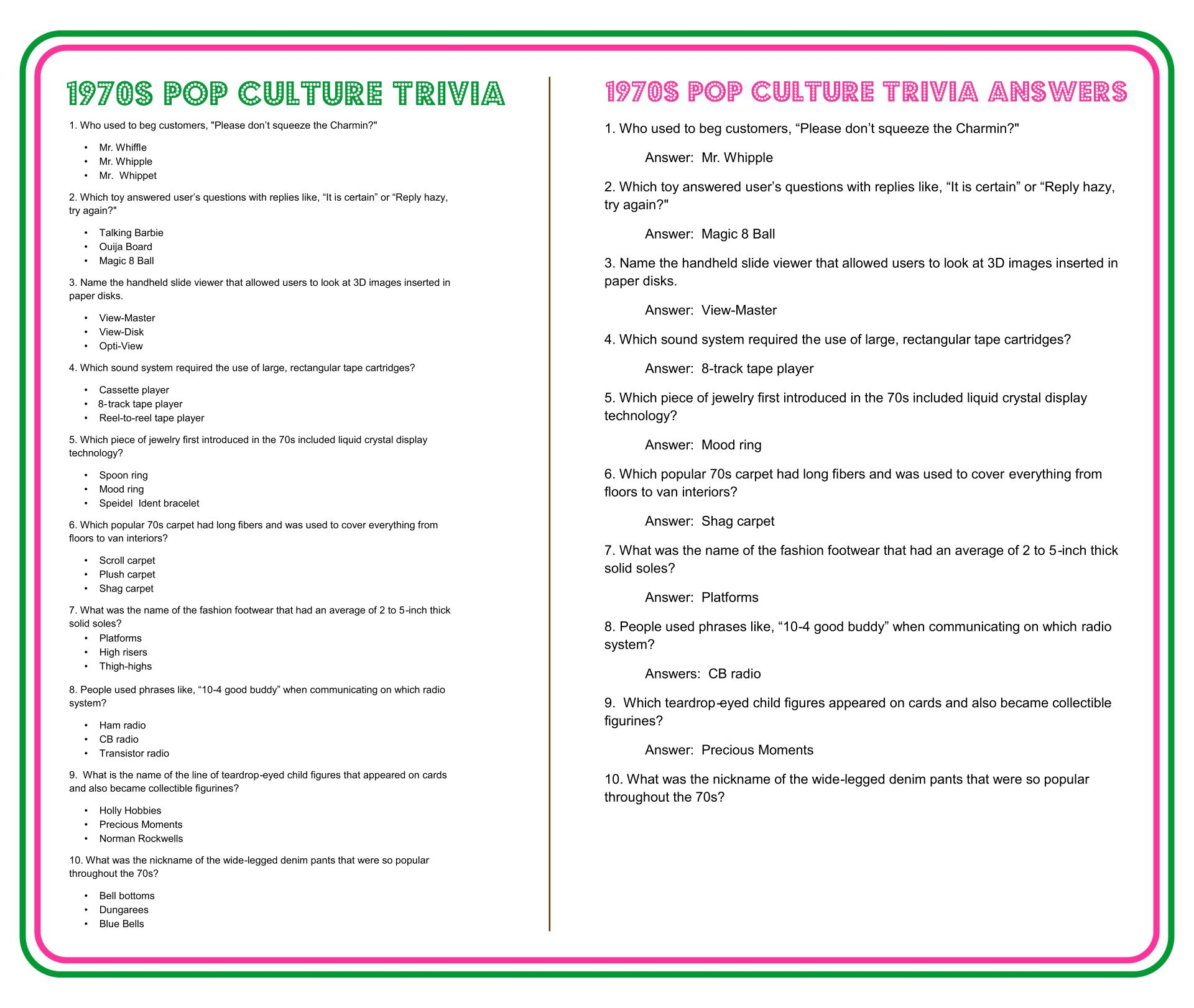 Fun Trivia 10 Free PDF Printables Printablee Worksheets Library Fun Trivia 10 Free PDF Printables Printablee Worksheets Library