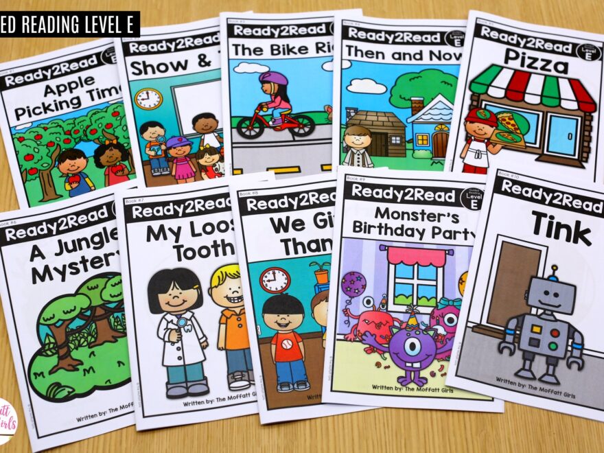 Guided Reading Level E Building Stronger Readers