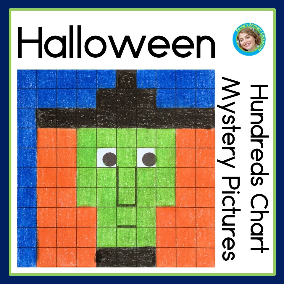 Halloween 100s Charts Hundreds Chart 100 Chart Mystery Pictures Made By Teachers