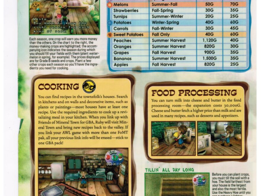 Harvest Moon A Wonderful Life Guide R storyofseasons