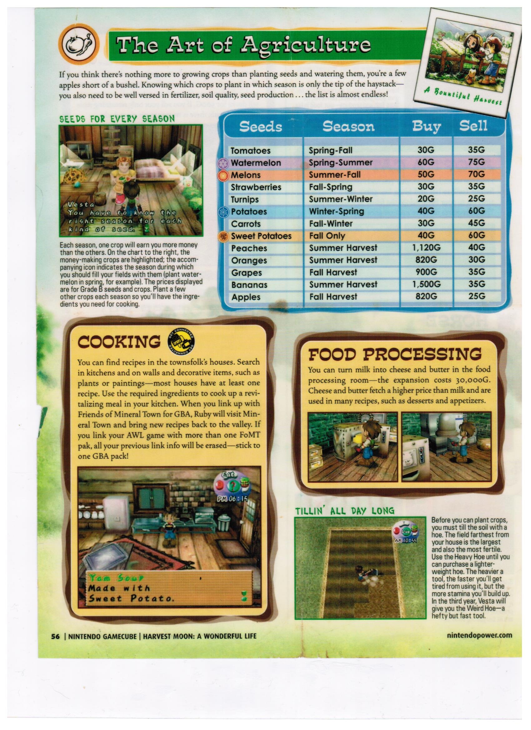 Harvest Moon A Wonderful Life Guide R storyofseasons