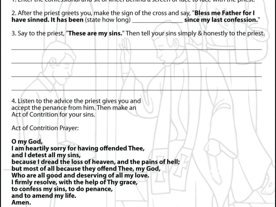 How To Go To Confession Guide For Kids TheCatholicKid