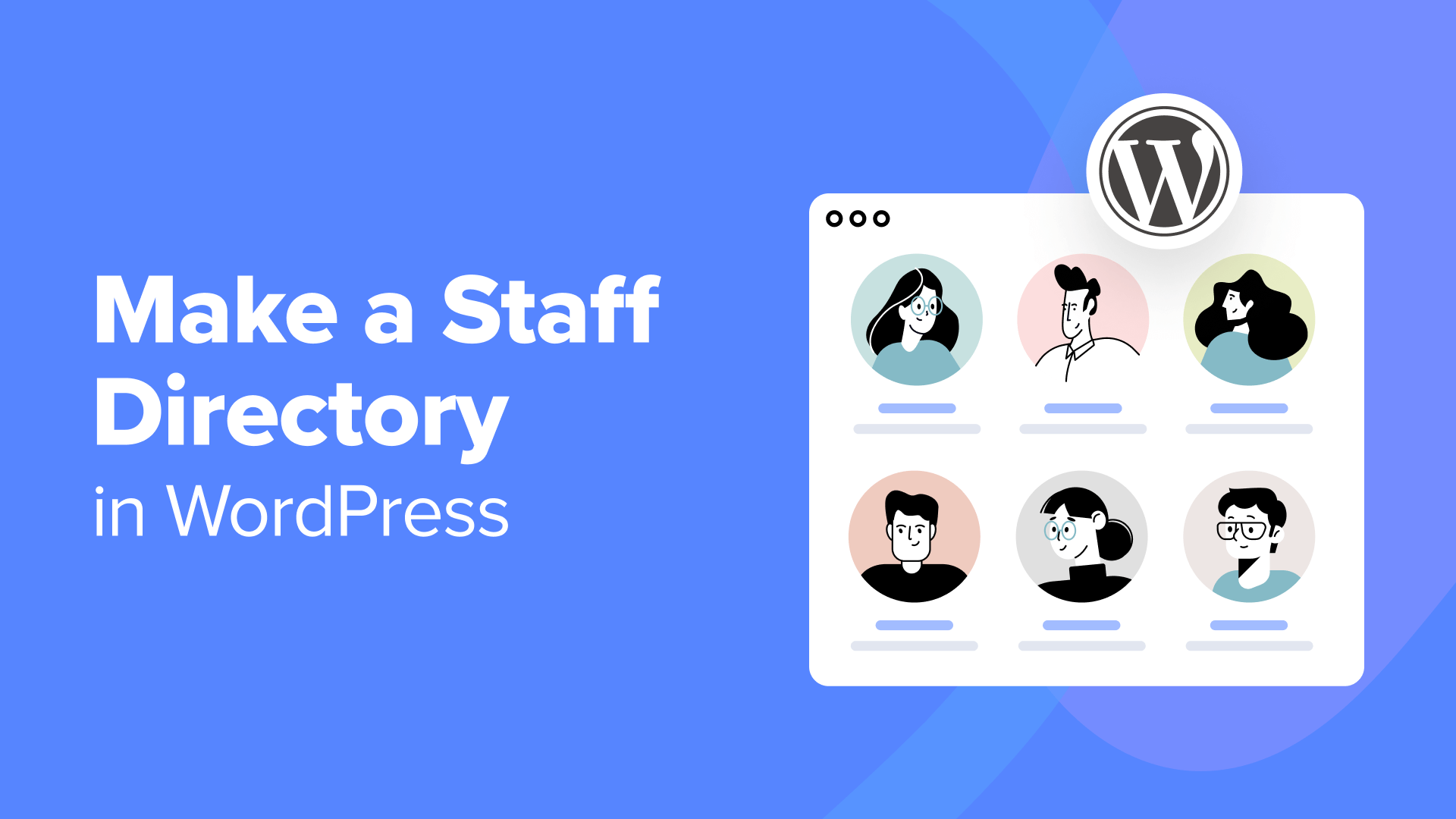 How To Make A Staff Directory In WordPress with Employee Profiles 
