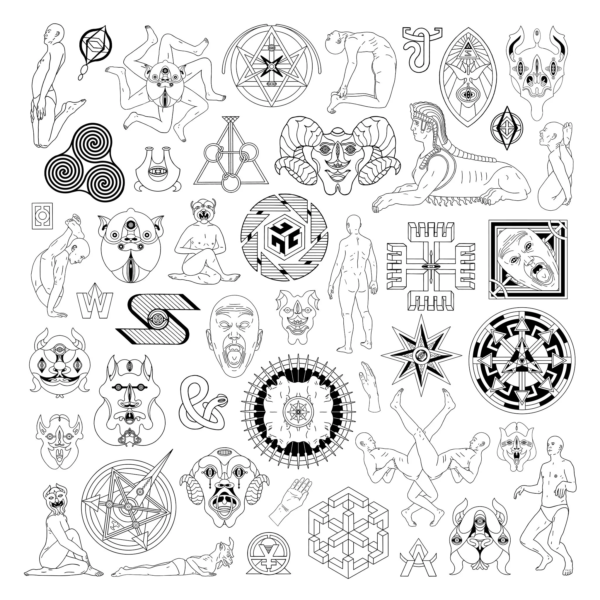 Free Printable Tattoo Flash Sheets