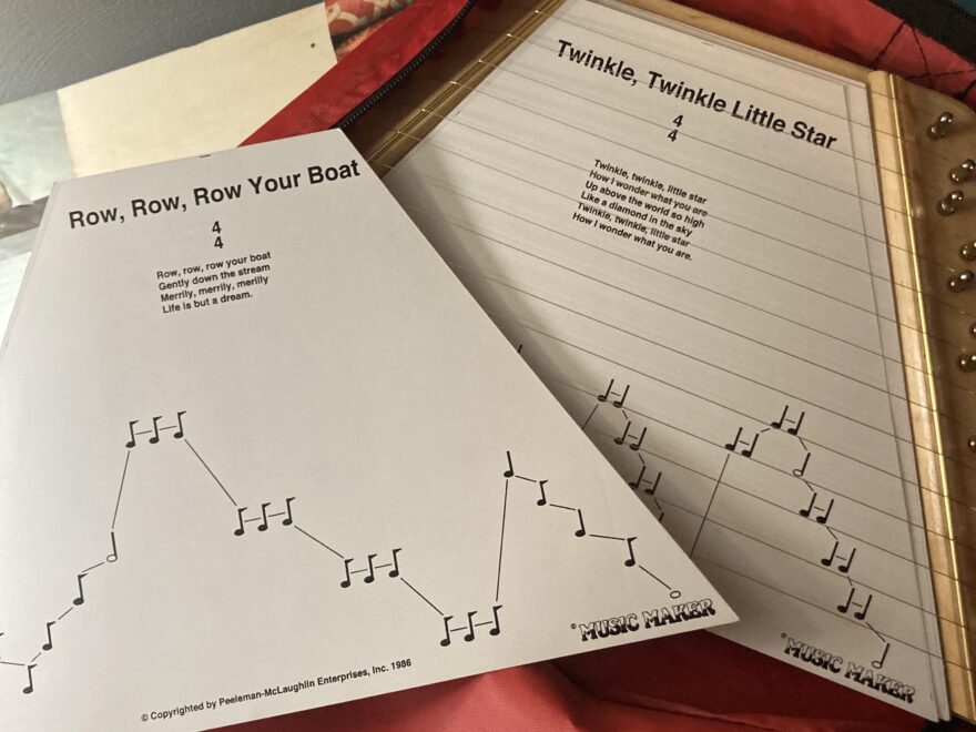 Lap Harp Cards For Legend Of Zelda Music or Blank Cards For Composing R HelpMeFind