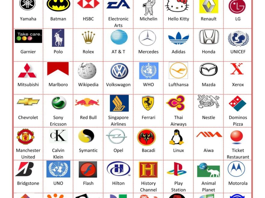 Logo Trivia 10 Free PDF Printables Printablee Worksheets Library