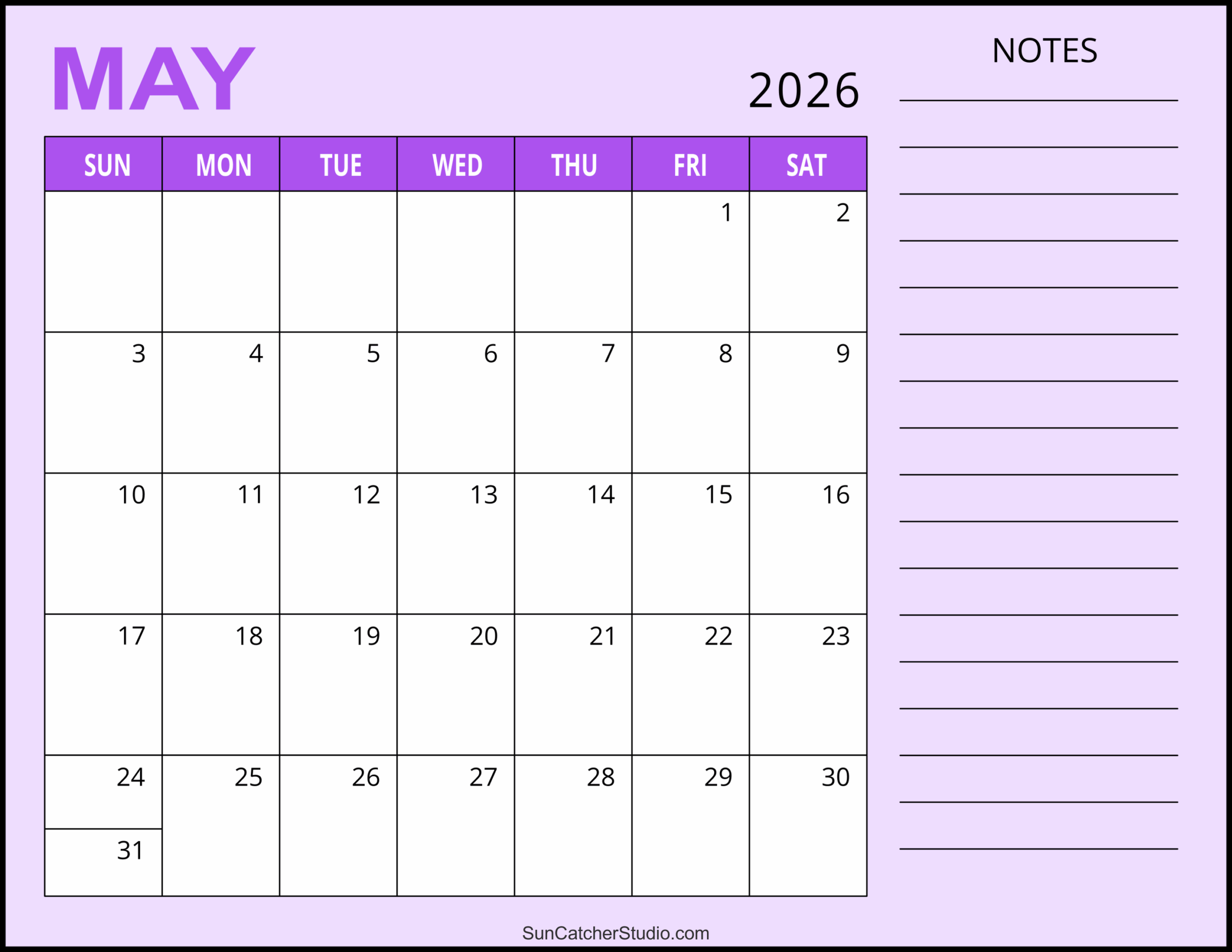 2026 May Weekly Work Schedule Printable