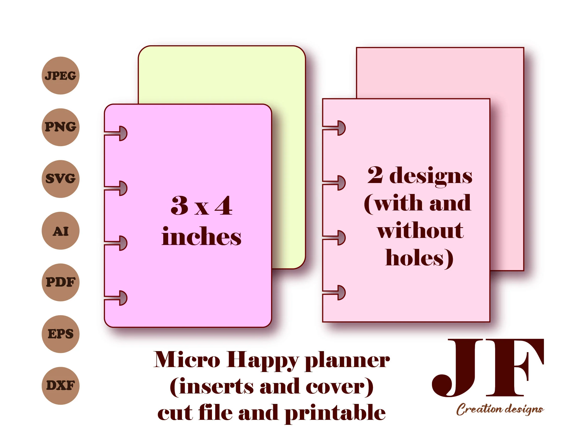 Micro Happy Planner Printable Micro Happy Planner Printable