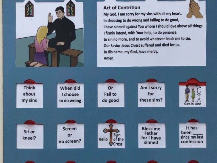 My Steps To Confession with Pull down Sliders Reilly s Church Supply Gift Boutique