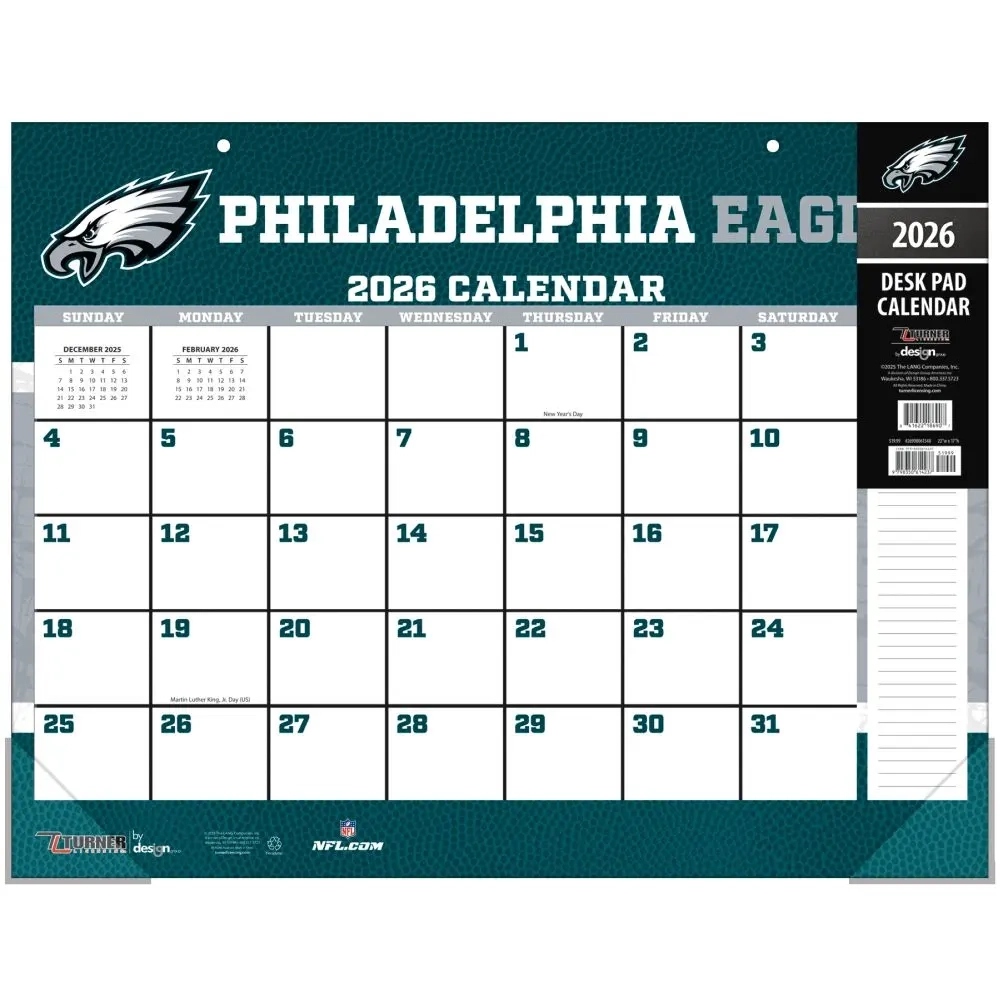 Printable Eagles 2026 Schedule