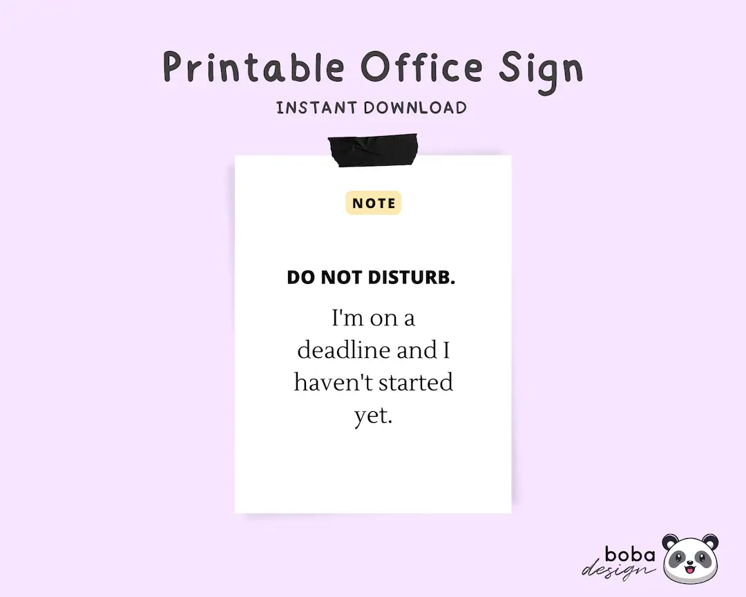 Make An Office Door Sign Printable Make An Office Door Sign Printable