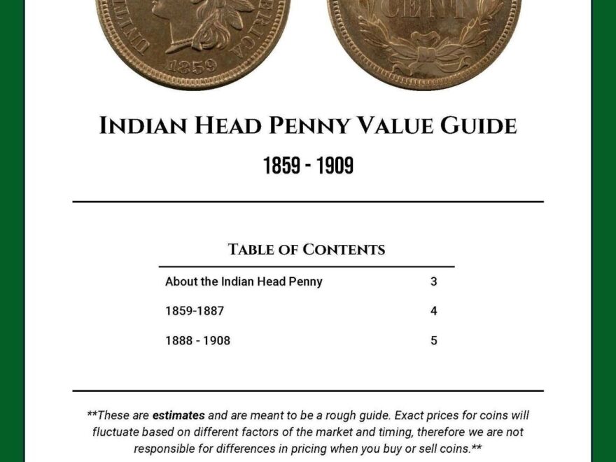 PDF Download Indian Head Penny Value Guide