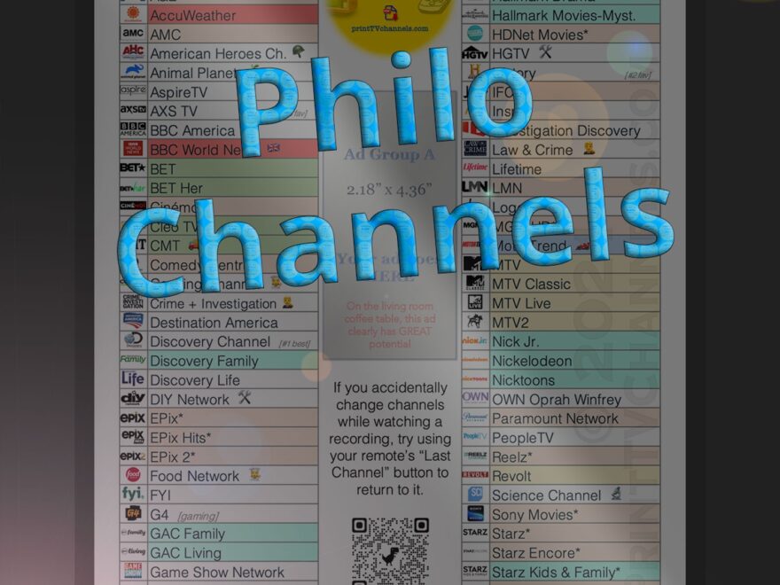 Philo Channels Lineup And Philo Packages TV Channel Guides