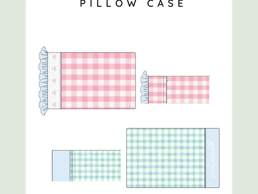Pillow Case Size Chart Busy Bee Smocks