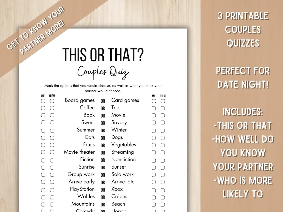 Printable Relationship Quizzes For Couples Printable Relationship Quizzes For Couples