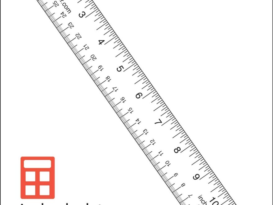 Printable Rulers Free 12 Rulers Inch Calculator