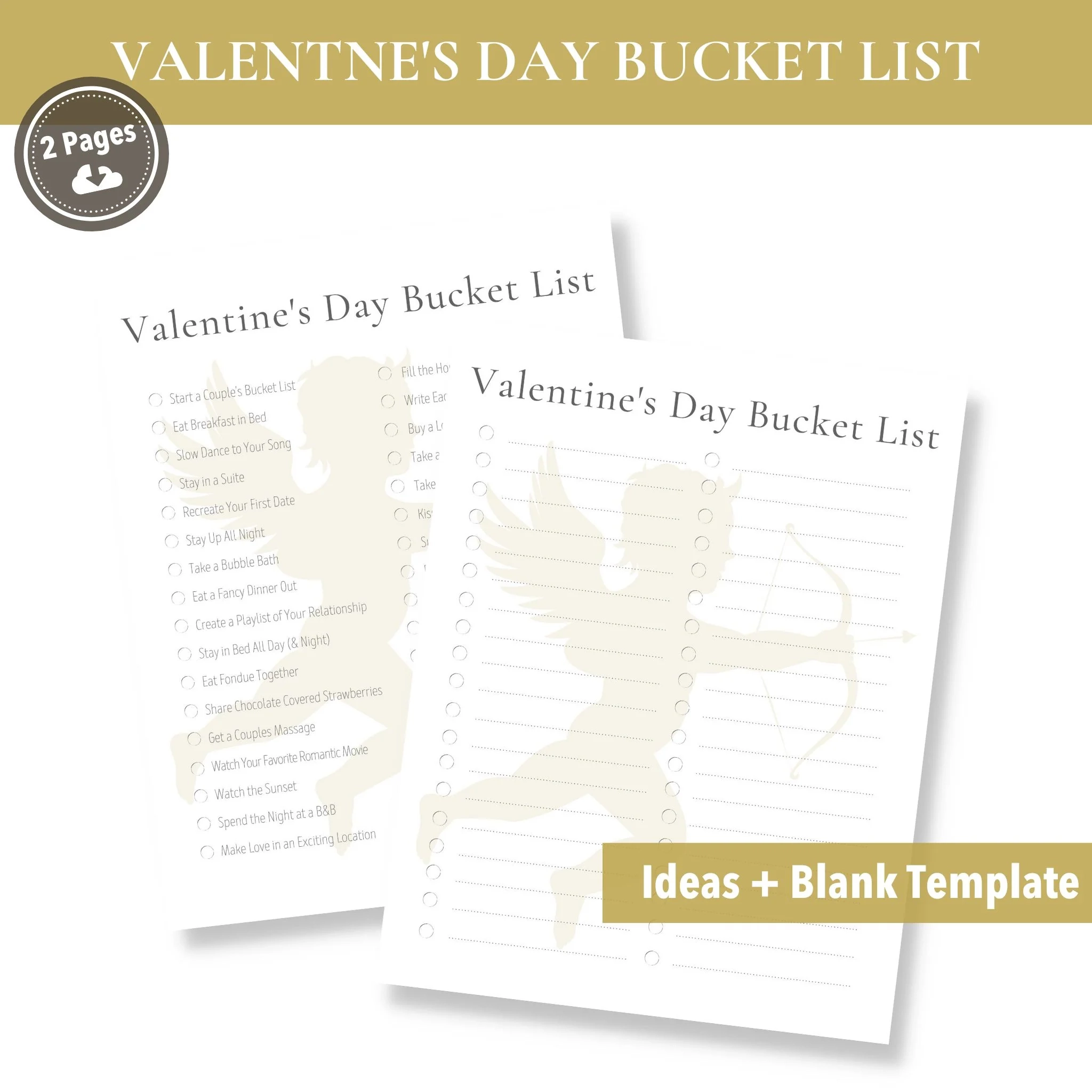 Printable Valentine s Day Bucket List Buck Co 
