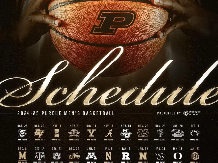 Purdue Men s Basketball 2024 2025 Big Ten Schedule Released Hammer And Rails