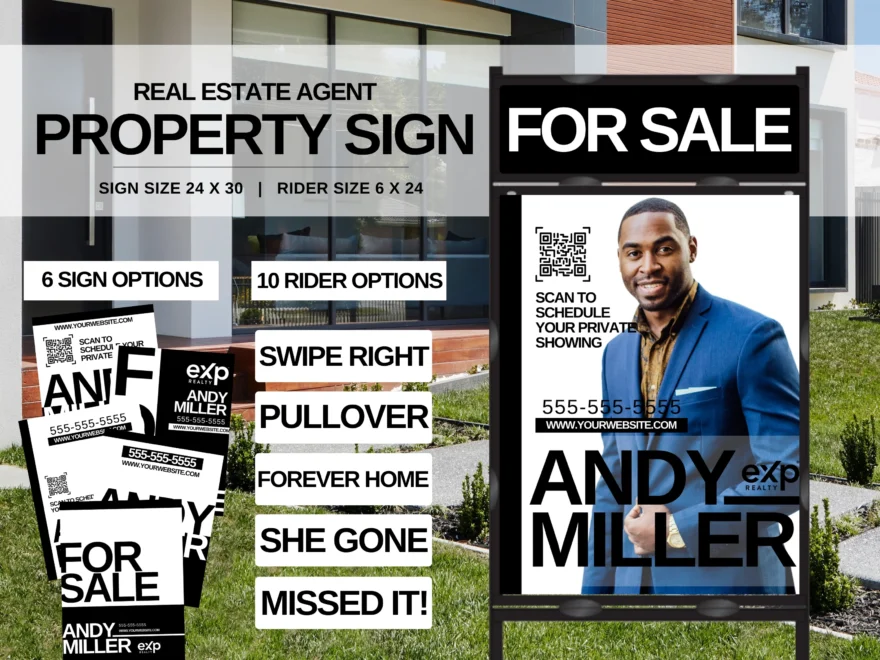 Real Estate Yard Sign 2 Real Estate Template Elevated Agent